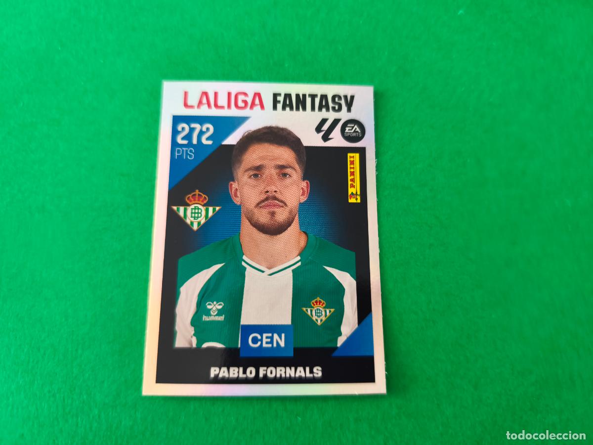 Cromos de f&uacute;tbol: CROMO FUTBOL FORNALS REAL BETIS BALOMPIE SIN PEGAR N&ordm; 4 FANTASY LIGA ESTE 2026-2027/26-27