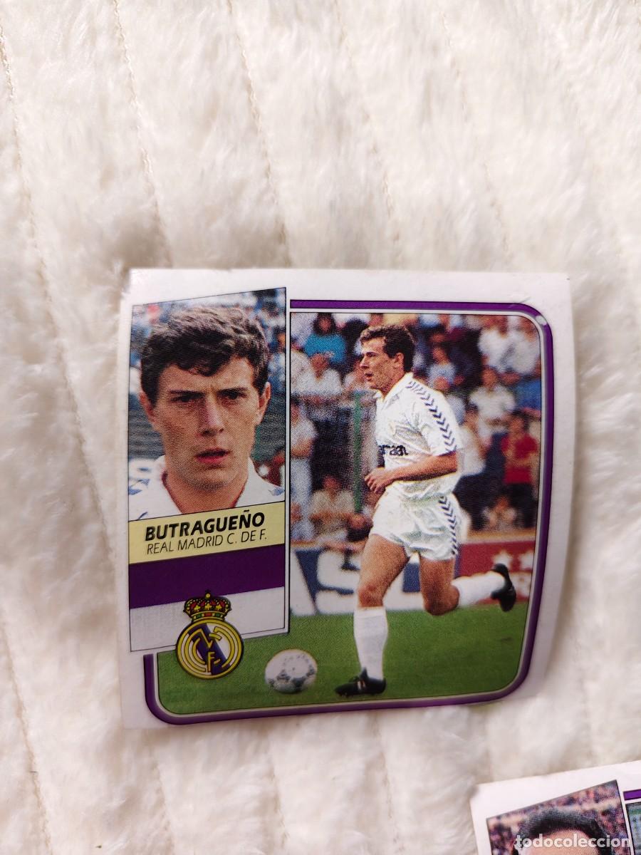 Cromos de f&uacute;tbol: EDICIONES ESTE 89 90 BUTRAGUE&Ntilde;O REAL MADRID 1989 1990 DESPEGADO RECUPERADO ALBUM AAQ