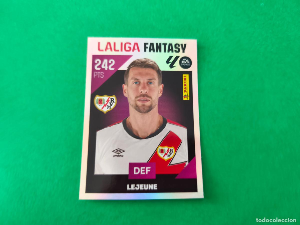 Cromos de f&uacute;tbol: CROMO FUTBOL LEJEUNE RAYO VALLECANO SIN PEGAR N&ordm; 3 FANTASY LIGA ESTE 2026-2027/26-27