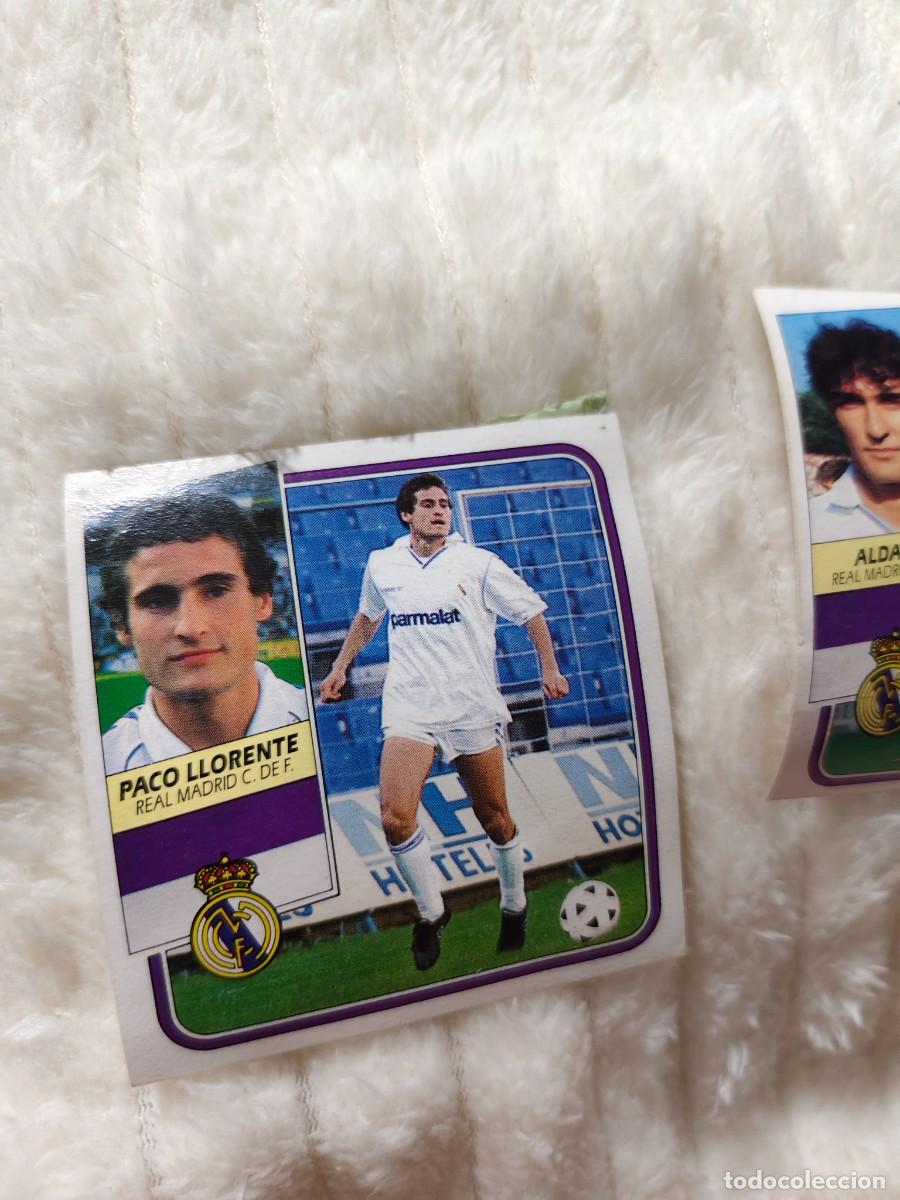 Cromos de f&uacute;tbol: EDICIONES ESTE 89 90 PACO LLORENTE REAL MADRID 1989 1990 DESPEGADO RECUPERADO ALBUM AAQ