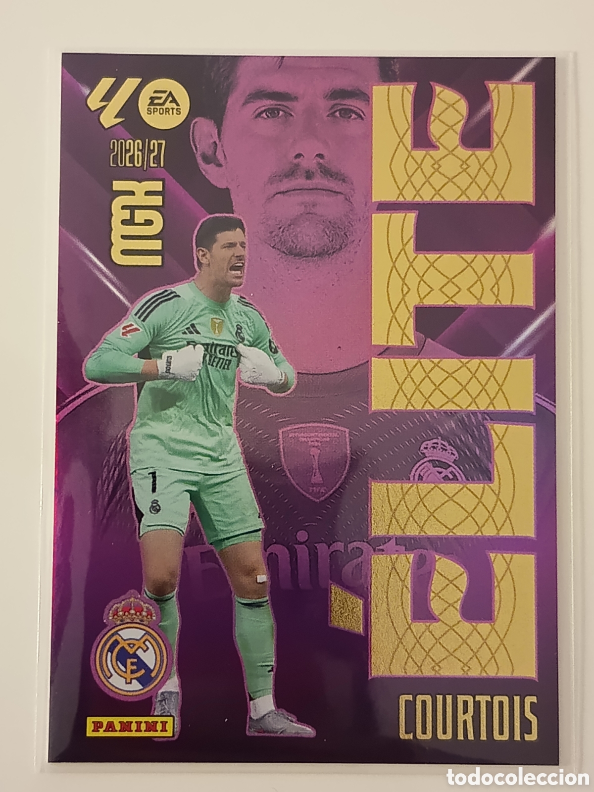 Cartes &agrave; collectionner de Football: 4 Courtois Elite megacracks 2026-2027