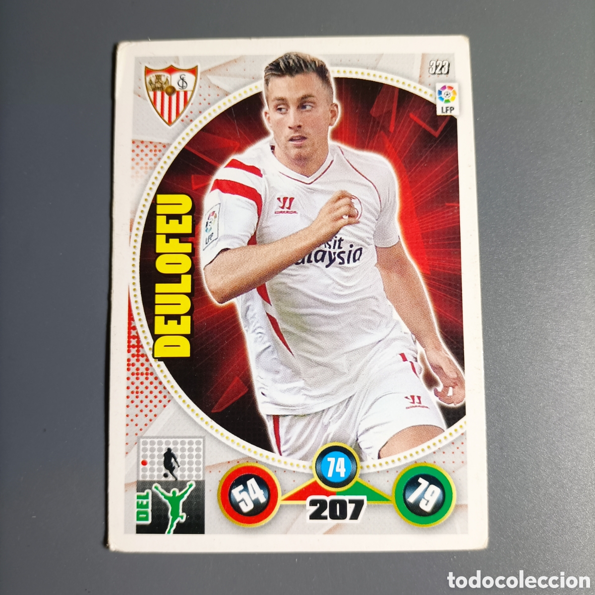 Cartes &agrave; collectionner de Football: ADRENALYN. LIGA 2014-2015 (SEVILLA) №323 DEULOFEU