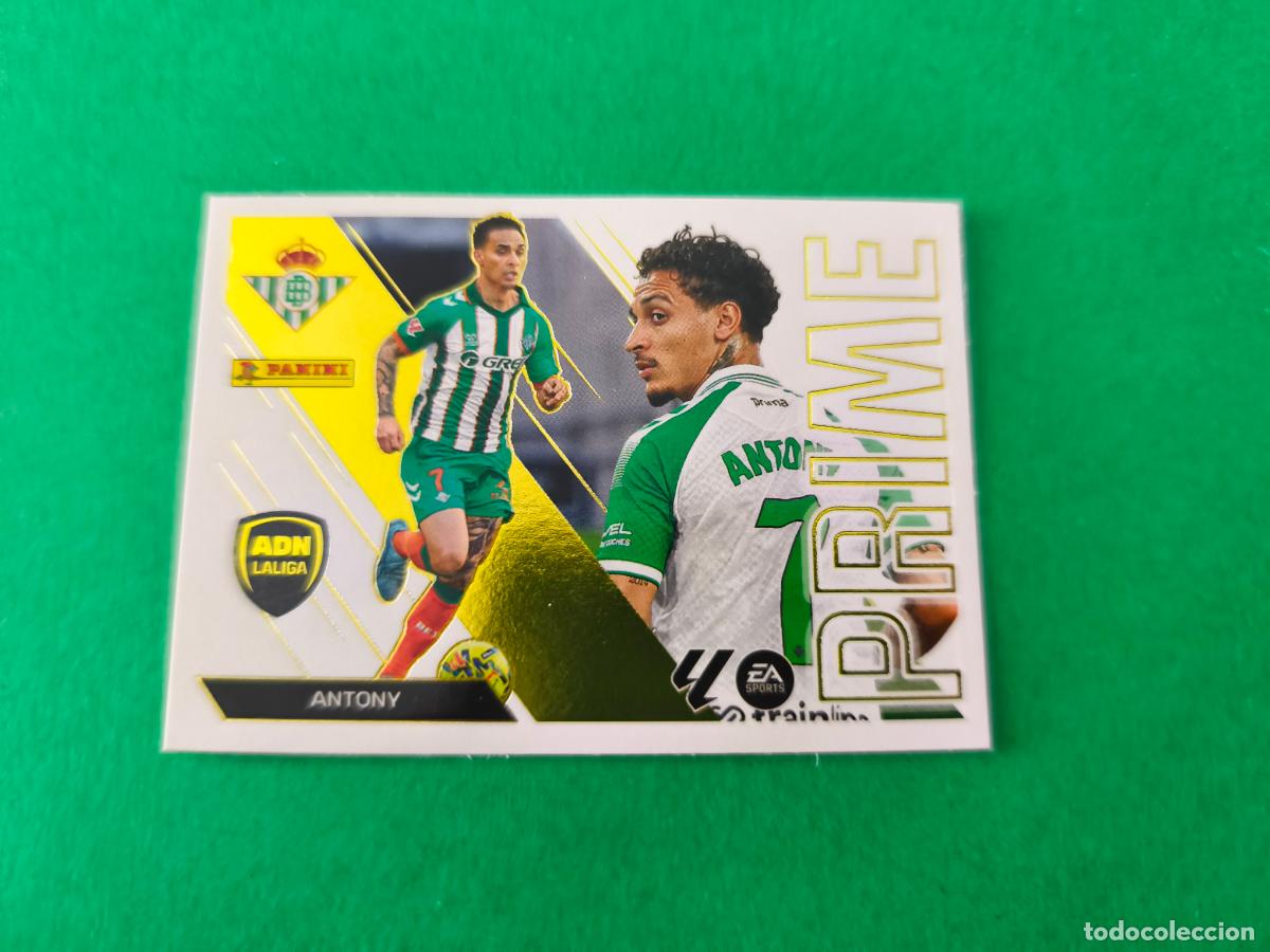 Cartes &agrave; collectionner de Football: CROMO FUTBOL ANTONY REAL BETIS BALOMPIE SIN PEGAR N&ordm; 1 ADN PRIME LIGA ESTE 2026-2027/26-27