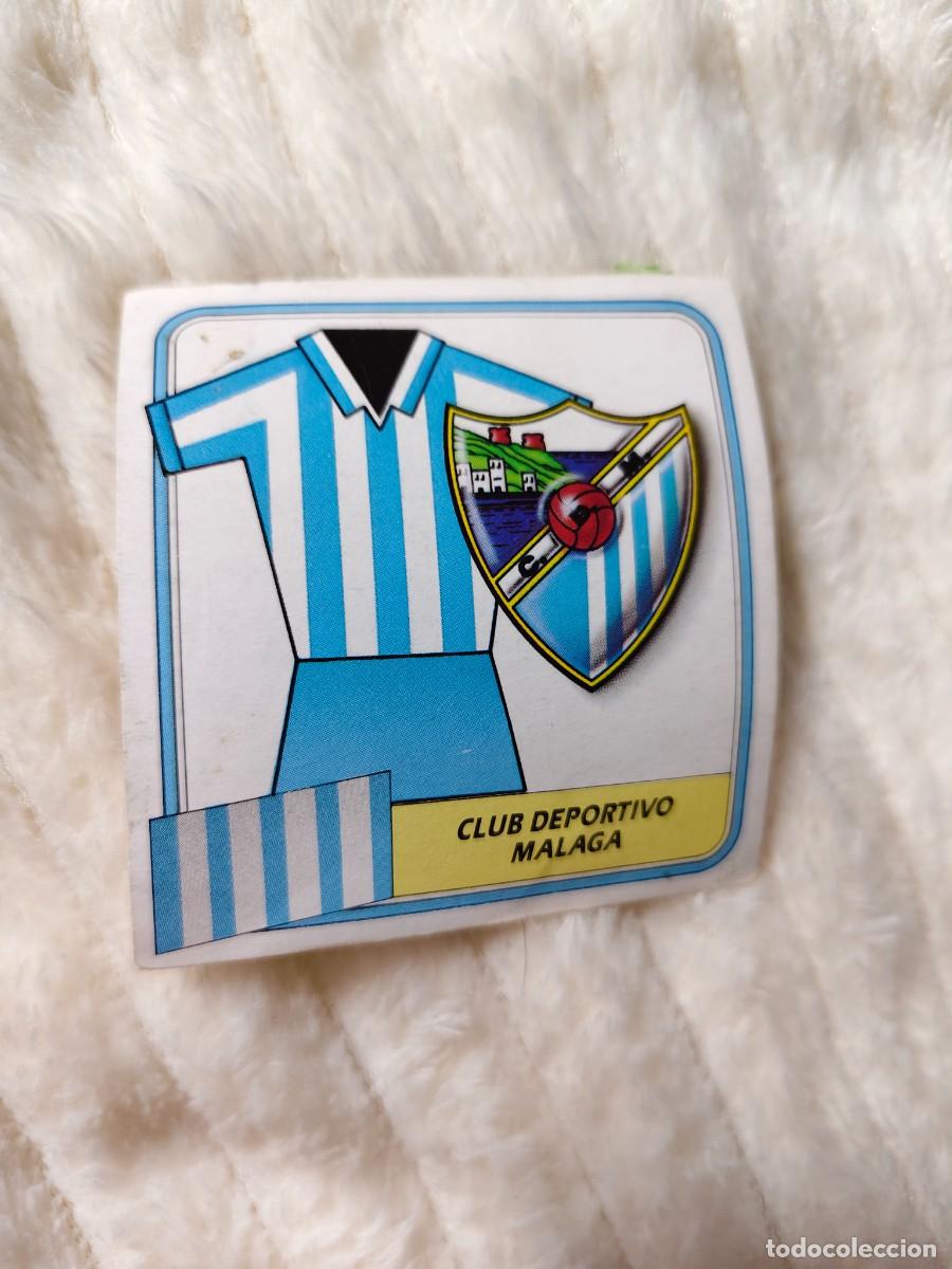 Cartes &agrave; collectionner de Football: EDICIONES ESTE 89 90 ESCUDO MALAGA C.F. 1989 1990 DESPEGADO RECUPERADO ALBUM AAQ