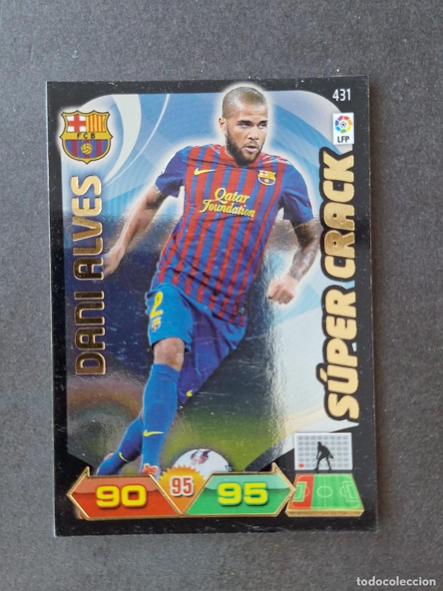 Cartes &agrave; collectionner de Football: L3 DANI ALVES F. C. BARCELONA 431 SUPER CRACK ADRENALYN XL LIGA 2011 2012 11 12 PANINI