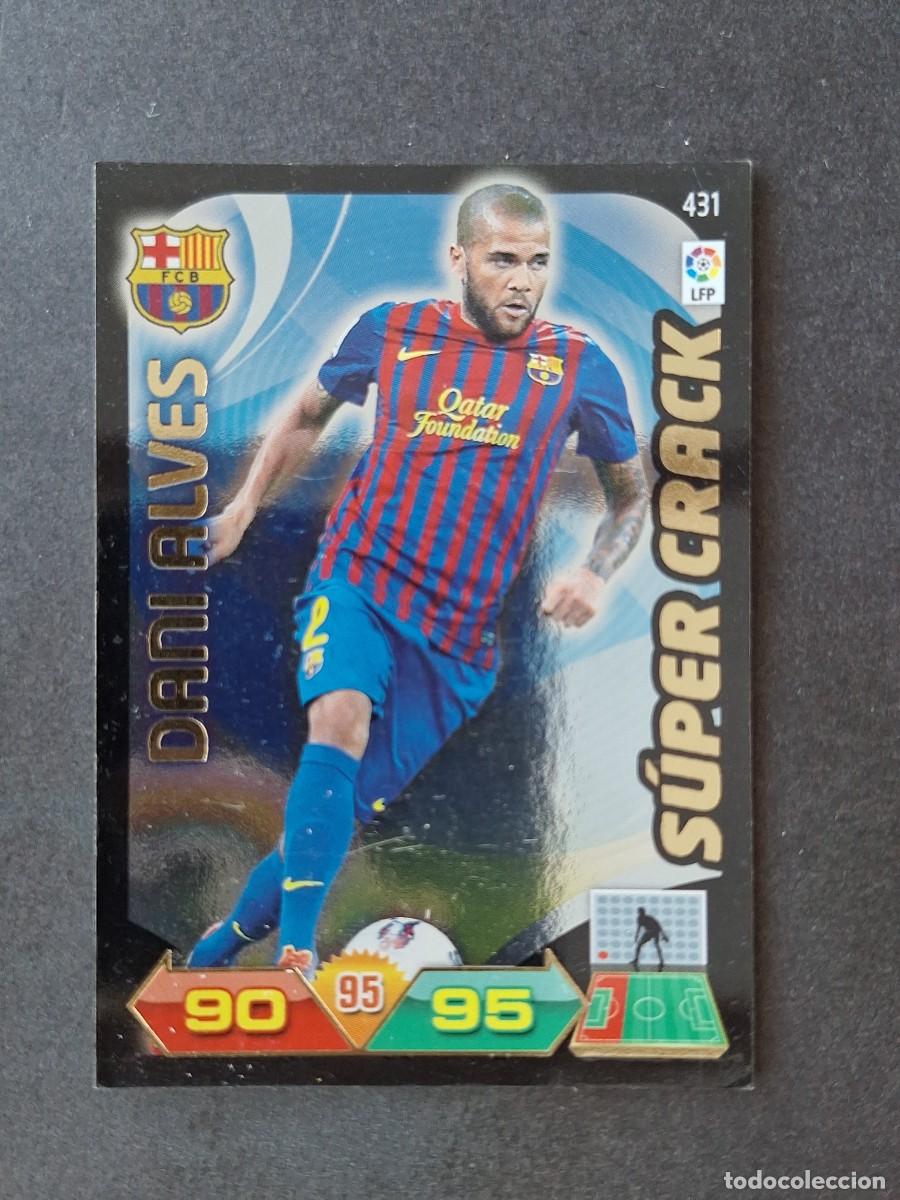 Cartes &agrave; collectionner de Football: L3 DANI ALVES F. C. BARCELONA 431 SUPER CRACK ADRENALYN XL LIGA 2011 2012 11 12 PANINI