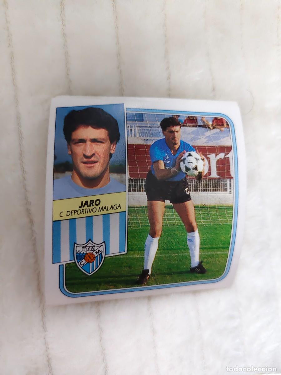 Cromos de f&uacute;tbol: EDICIONES ESTE 89 90 JARO MALAGA C.F. 1989 1990 DESPEGADO RECUPERADO ALBUM AAQ