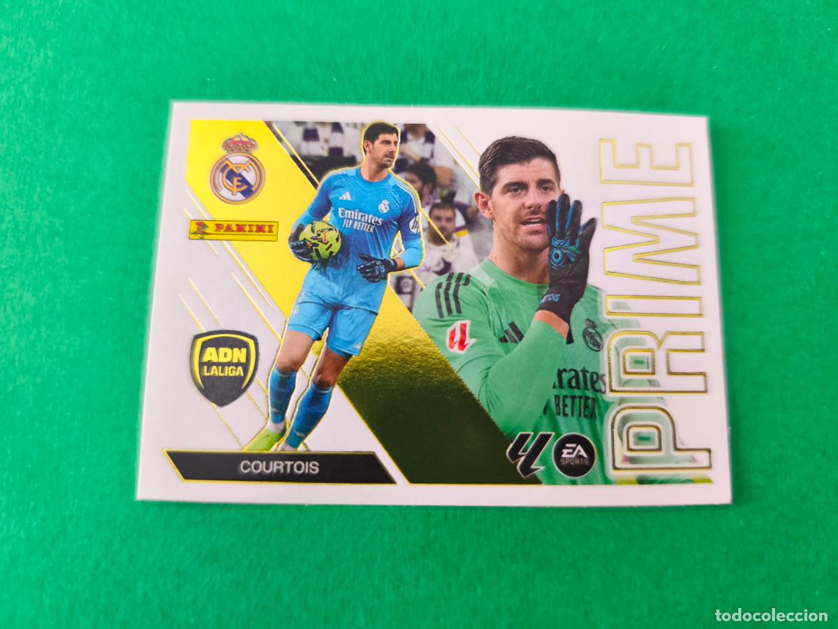 Cromos de f&uacute;tbol: CROMO FUTBOL COURTOIS REAL MADRID C.F. SIN PEGAR N&ordm; 3 ADN PRIME LIGA ESTE 2026-2027/26-27