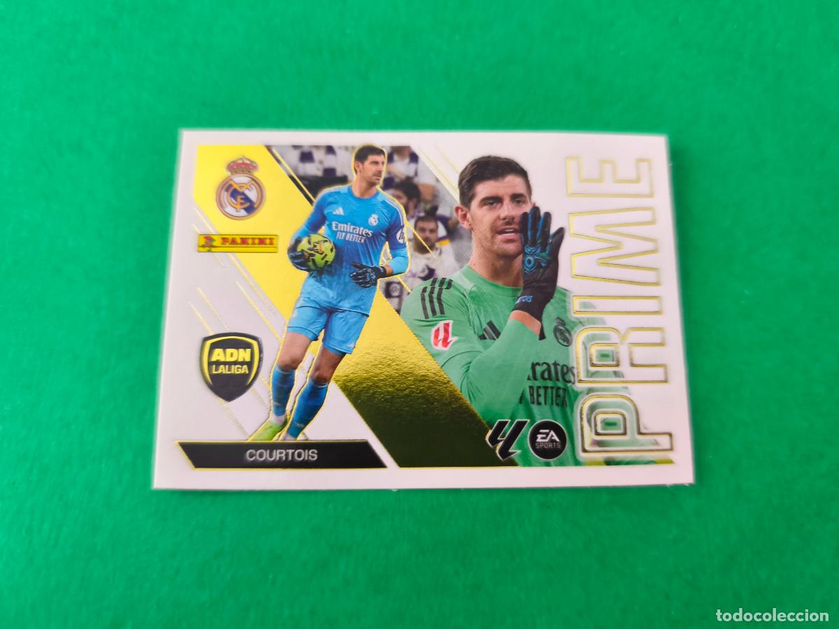 Cromos de f&uacute;tbol: CROMO FUTBOL COURTOIS REAL MADRID C.F. SIN PEGAR N&ordm; 3 ADN PRIME LIGA ESTE 2026-2027/26-27