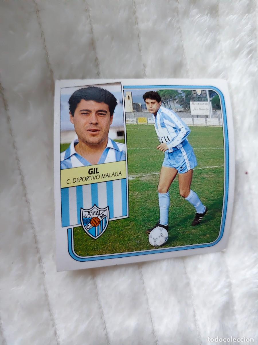 Cromos de f&uacute;tbol: EDICIONES ESTE 89 90 GIL MALAGA C.F. 1989 1990 DESPEGADO RECUPERADO ALBUM AAQ
