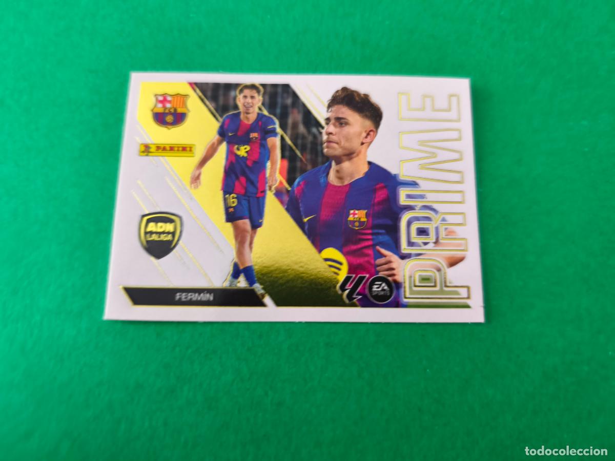 Cromos de f&uacute;tbol: CROMO FUTBOL FERMIN F.C. BARCELONA SIN PEGAR N&ordm; 4 ADN PRIME LIGA ESTE 2026-2027/26-27
