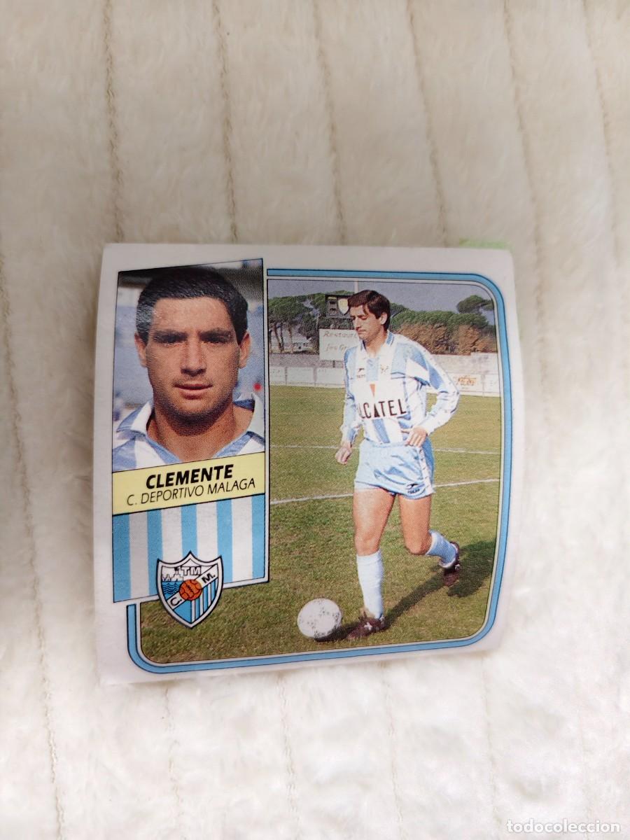 Cromos de f&uacute;tbol: EDICIONES ESTE 89 90 CLEMENTE MALAGA C.F. 1989 1990 DESPEGADO RECUPERADO ALBUM AAQ