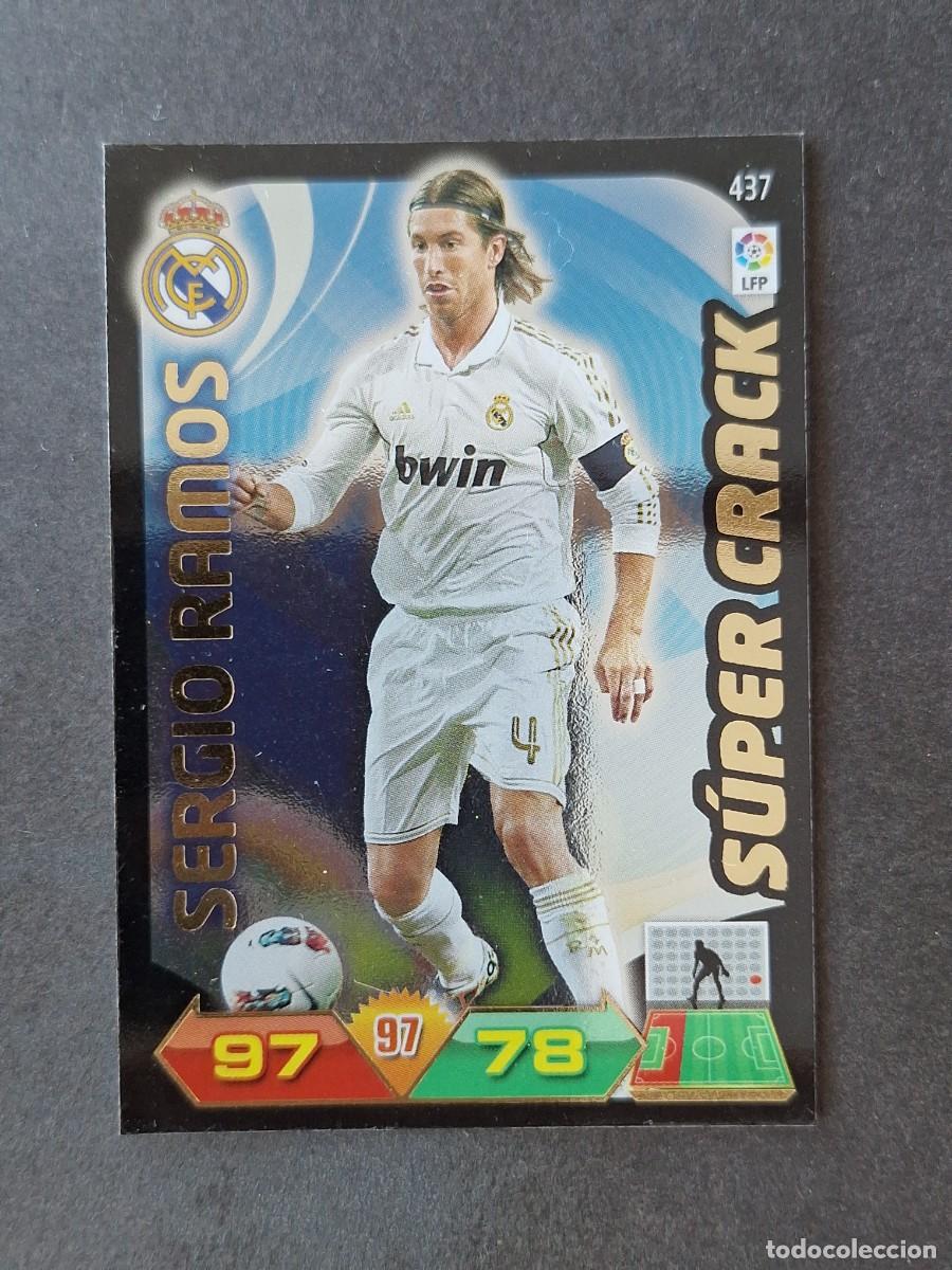 Figurine di Calcio: L3 SERGIO RAMOS REAL MADRID 437 SUPER CRACK ADRENALYN XL LIGA 2011 2012 11 12 PANINI