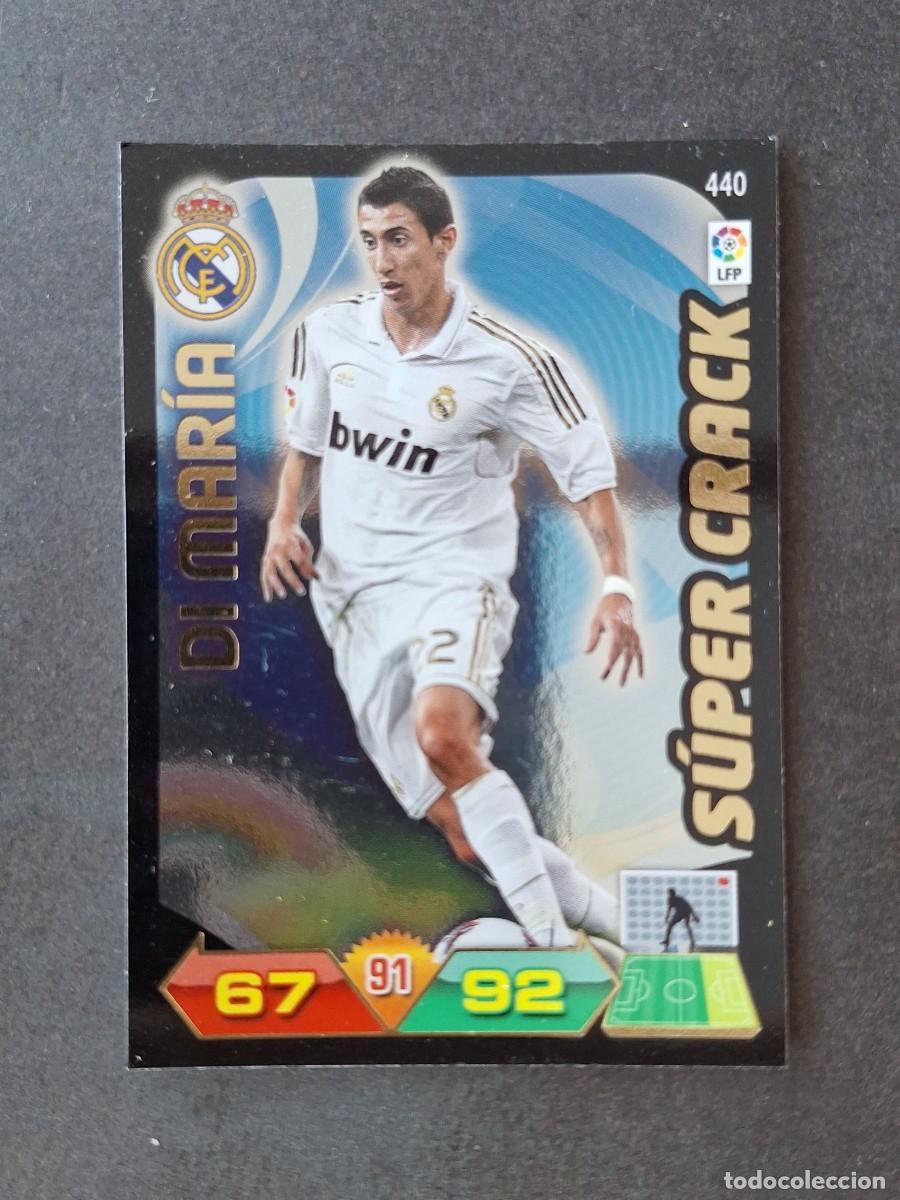 Cromos de f&uacute;tbol: L3 DI MARIA REAL MADRID 440 SUPER CRACK ADRENALYN XL LIGA 2011 2012 11 12 PANINI