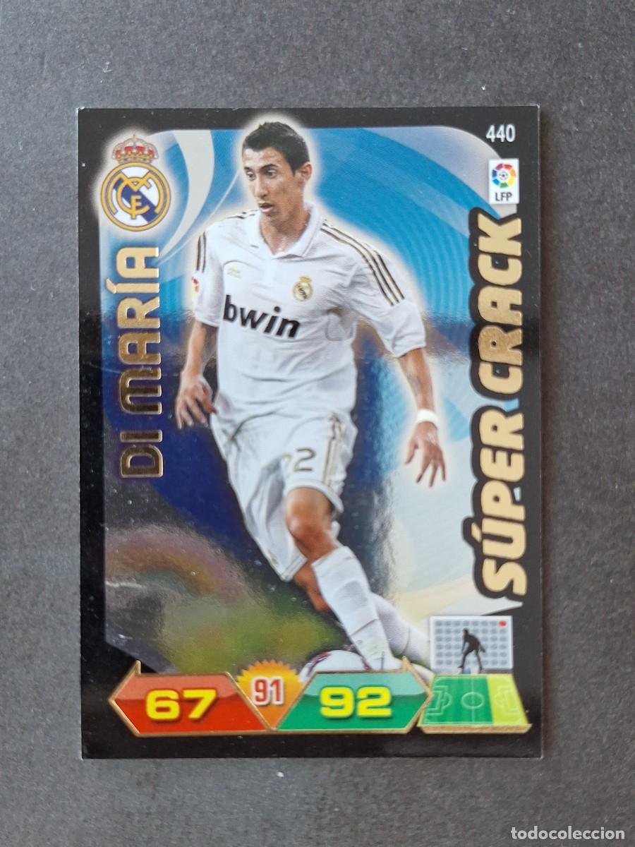 Cromos de f&uacute;tbol: L3 DI MARIA REAL MADRID 440 SUPER CRACK ADRENALYN XL LIGA 2011 2012 11 12 PANINI