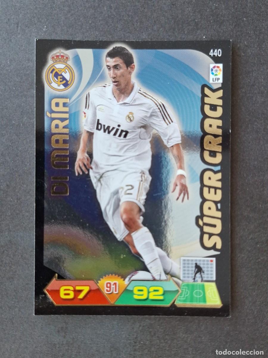 Cromos de f&uacute;tbol: L3 DI MARIA REAL MADRID 440 SUPER CRACK ADRENALYN XL LIGA 2011 2012 11 12 PANINI