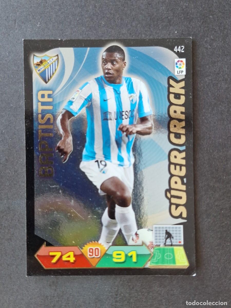 Fu&szlig;ball-Sticker: L3 BAPTISTA MALAGA C. F. 442 SUPER CRACK ADRENALYN XL LIGA 2011 2012 11 12 PANINI