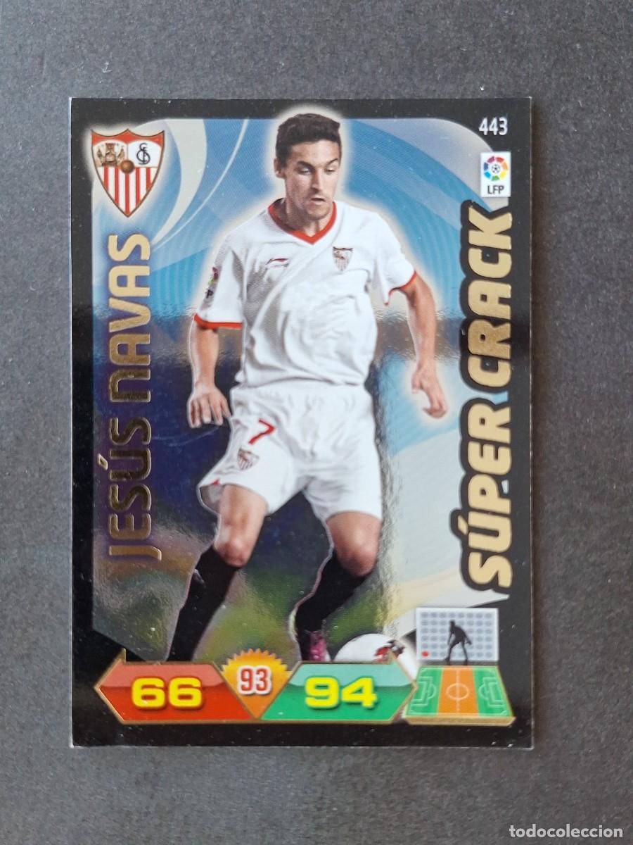 Fu&szlig;ball-Sticker: L3 JESUS NAVAS SEVILLA F. C. 443 SUPER CRACK ADRENALYN XL LIGA 2011 2012 11 12 PANINI