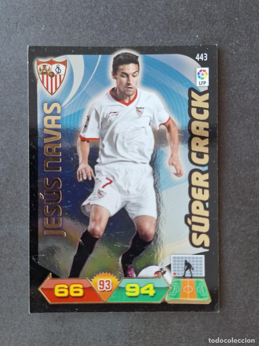 Fu&szlig;ball-Sticker: L3 JESUS NAVAS SEVILLA F. C. 443 SUPER CRACK ADRENALYN XL LIGA 2011 2012 11 12 PANINI
