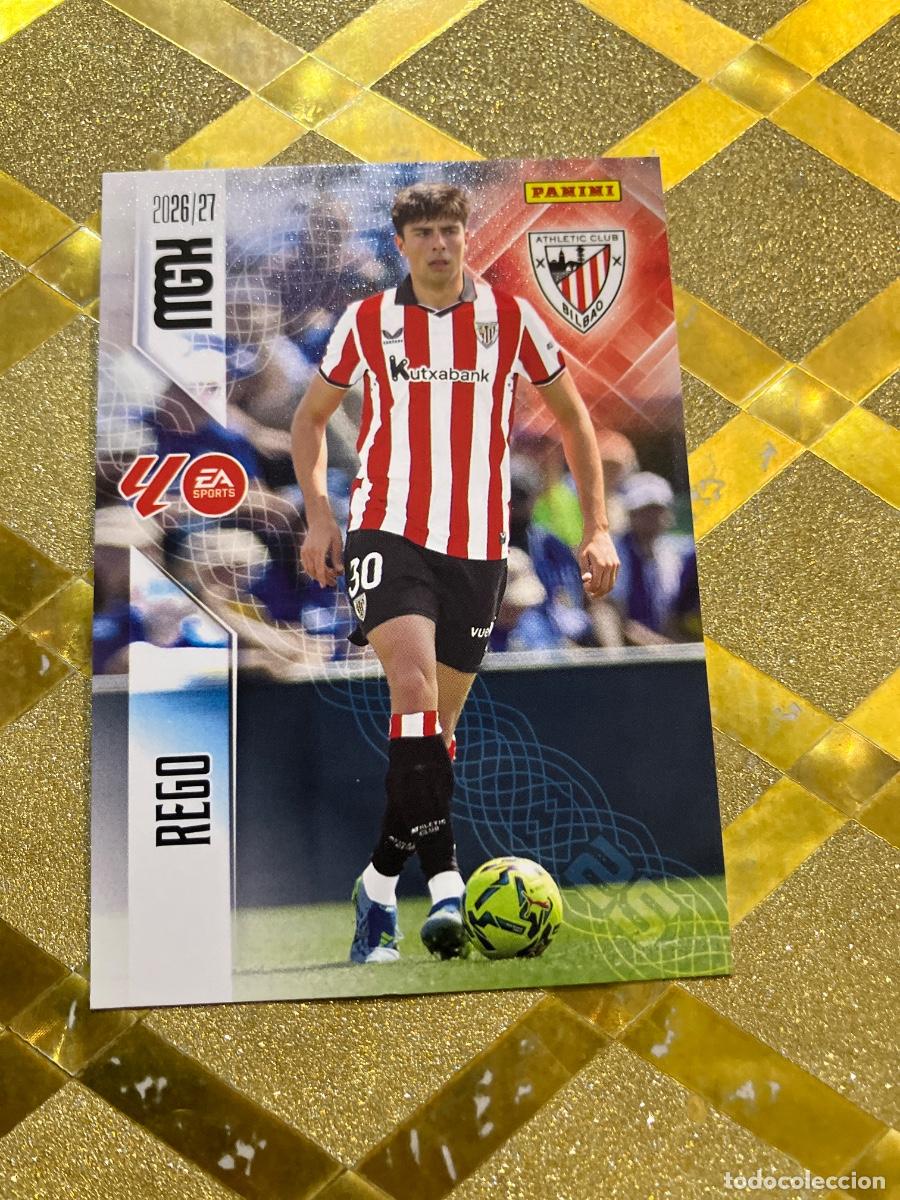 Football Stickers: CROMO DE FUTBOL NUMERO 47 REGO ATHLETIC DE BILBAO LIGA 2026 2027 MEGACRAKS MGK PANINI !
