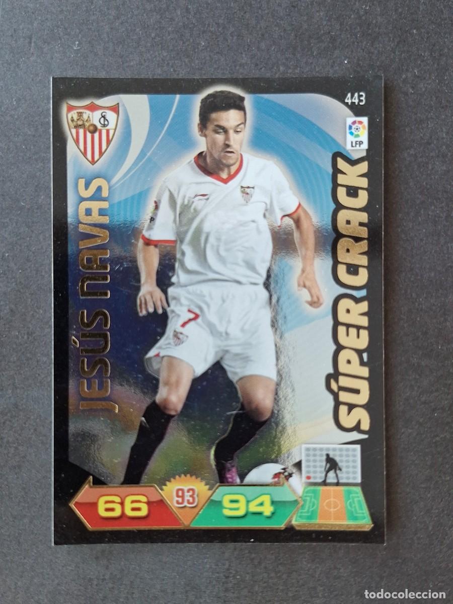 Fu&szlig;ball-Sticker: L3 JESUS NAVAS SEVILLA F. C. 443 SUPER CRACK ADRENALYN XL LIGA 2011 2012 11 12 PANINI