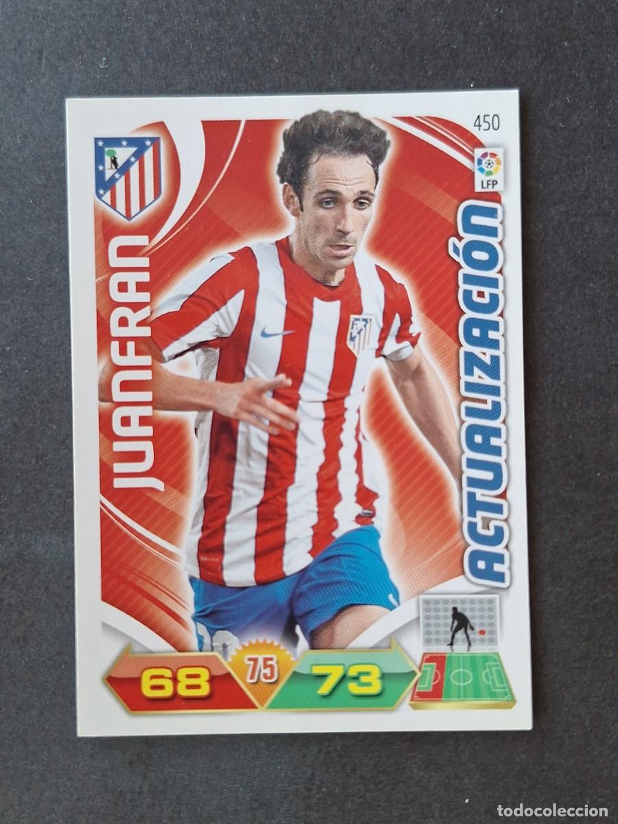 Fu&szlig;ball-Sticker: L3 JUANFRAN ATLETICO DE MADRID 450 ACTUALIZACION ADRENALYN XL LIGA 2011 2012 11 12 PANINI