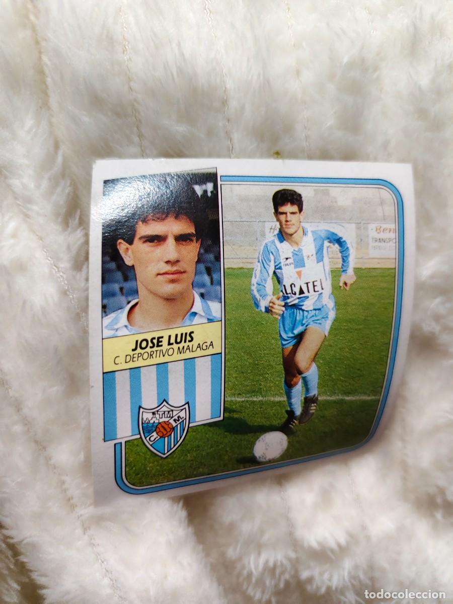 Cromos de f&uacute;tbol: EDICIONES ESTE 89 90 JOSE LUIS MALAGA C.F. 1989 1990 DESPEGADO RECUPERADO ALBUM AAQ