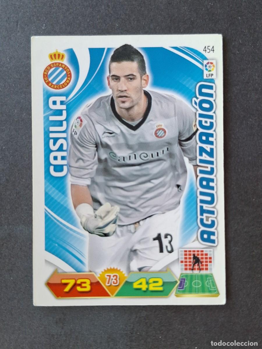 Cromos de f&uacute;tbol: L3 CASILLA R. C. D. ESPA&Ntilde;OL 454 ACTUALIZACION ADRENALYN XL LIGA 2011 2012 11 12 PANINI