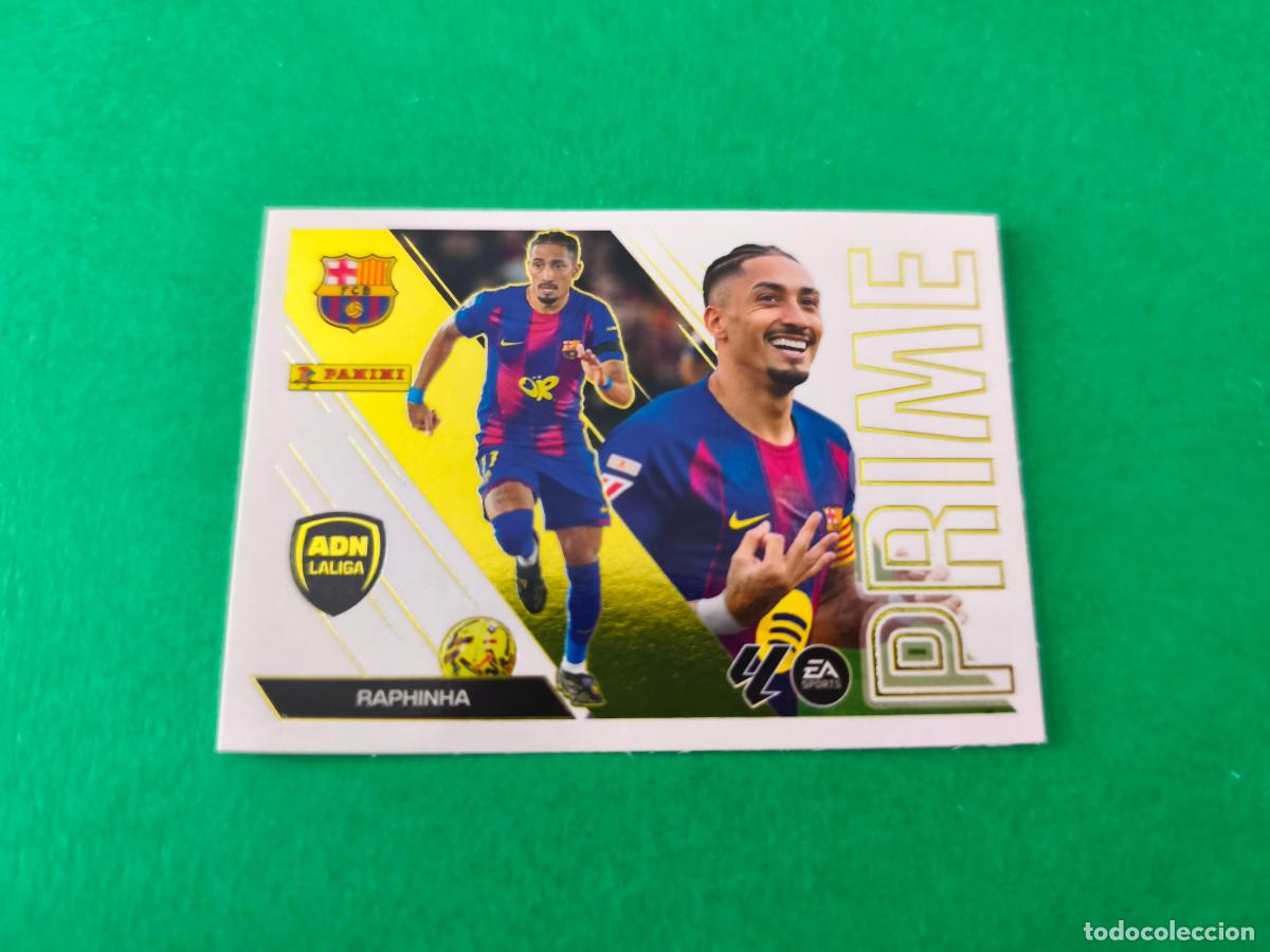 Cromos de f&uacute;tbol: CROMO FUTBOL RAPHINHA F.C.BARCELONA SIN PEGAR N&ordm; 13 ADN PRIME LIGA ESTE 2026-2027/26-27