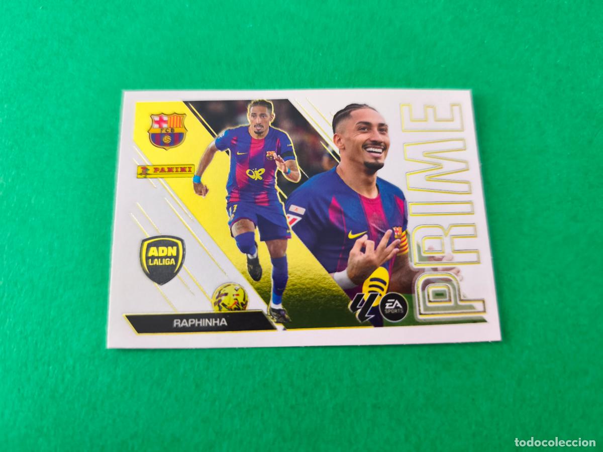 Cromos de f&uacute;tbol: CROMO FUTBOL RAPHINHA F.C.BARCELONA SIN PEGAR N&ordm; 13 ADN PRIME LIGA ESTE 2026-2027/26-27
