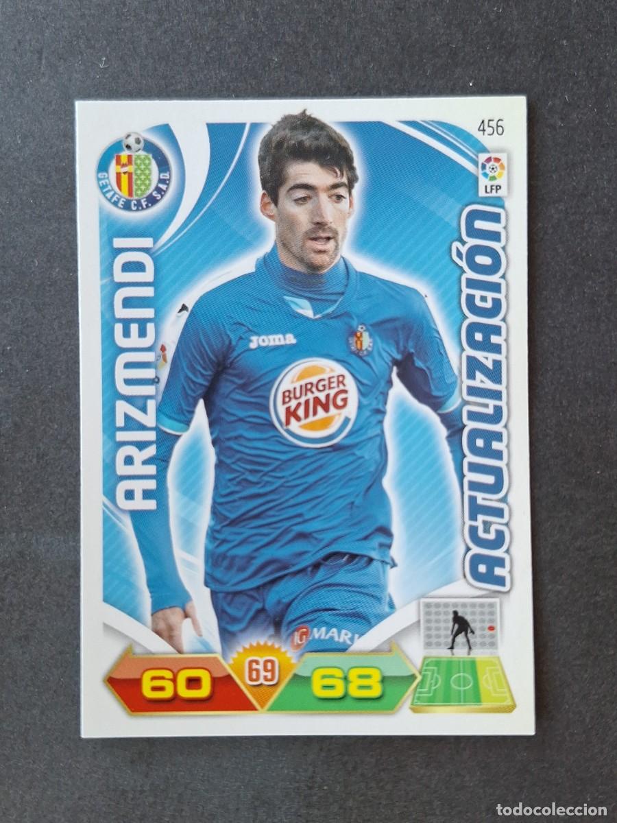 Cromos de f&uacute;tbol: L3 ARIZMENDI GETAFE C. F. 456 ACTUALIZACION ADRENALYN XL LIGA 2011 2012 11 12 PANINI