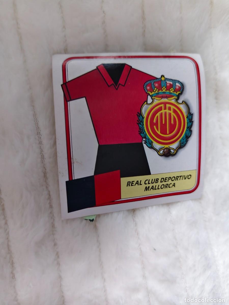 Cromos de f&uacute;tbol: EDICIONES ESTE 89 90 ESCUDO R.C.D. MALLORCA 1989 1990 DESPEGADO RECUPERADO ALBUM AAQ