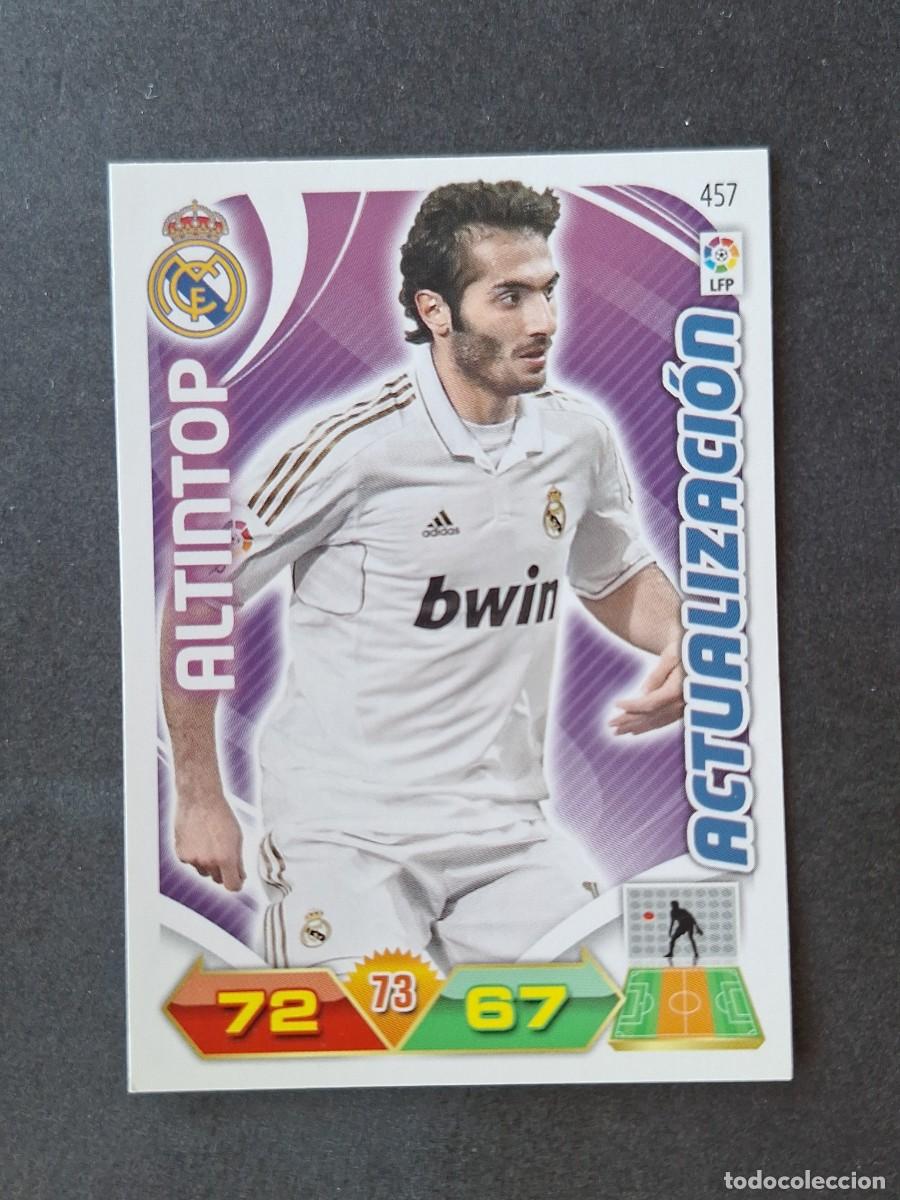 Cromos de f&uacute;tbol: L3 ALTINTOP REAL MADRID 457 ACTUALIZACION ADRENALYN XL LIGA 2011 2012 11 12 PANINI