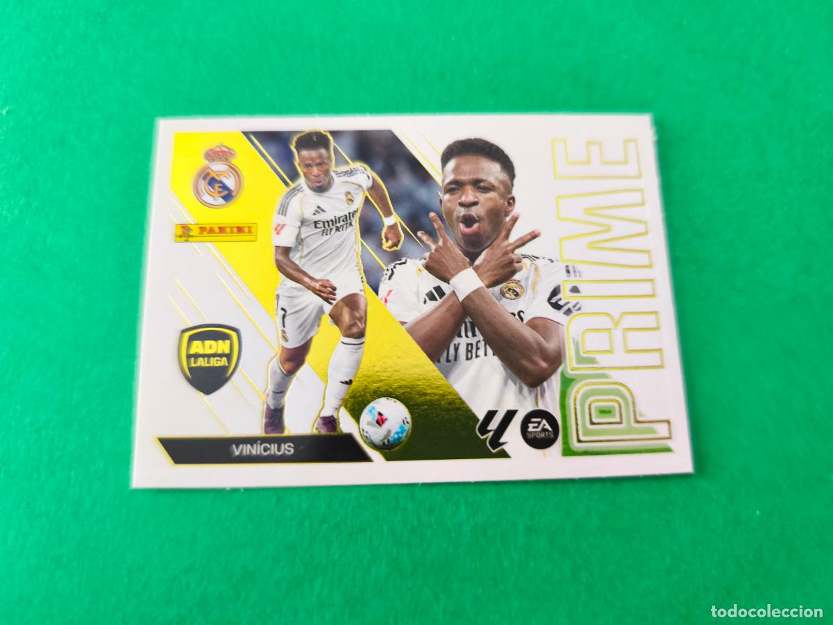 Cromos de f&uacute;tbol: CROMO FUTBOL VINICIUS REAL MADRID C.F. SIN PEGAR N&ordm; 15 ADN PRIME LIGA ESTE 2026-2027/26-27