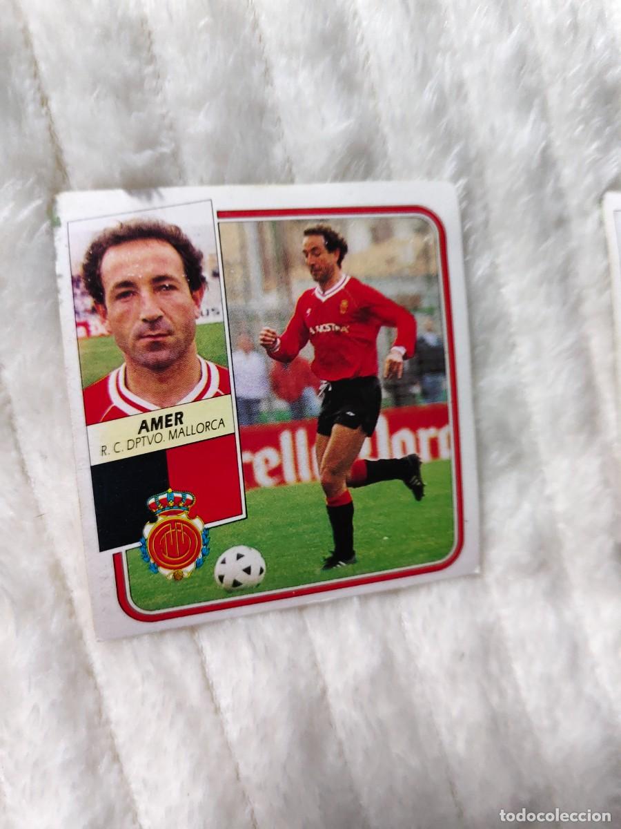Cromos de f&uacute;tbol: EDICIONES ESTE 89 90 AMER R.C.D. MALLORCA 1989 1990 DESPEGADO RECUPERADO ALBUM AAQ