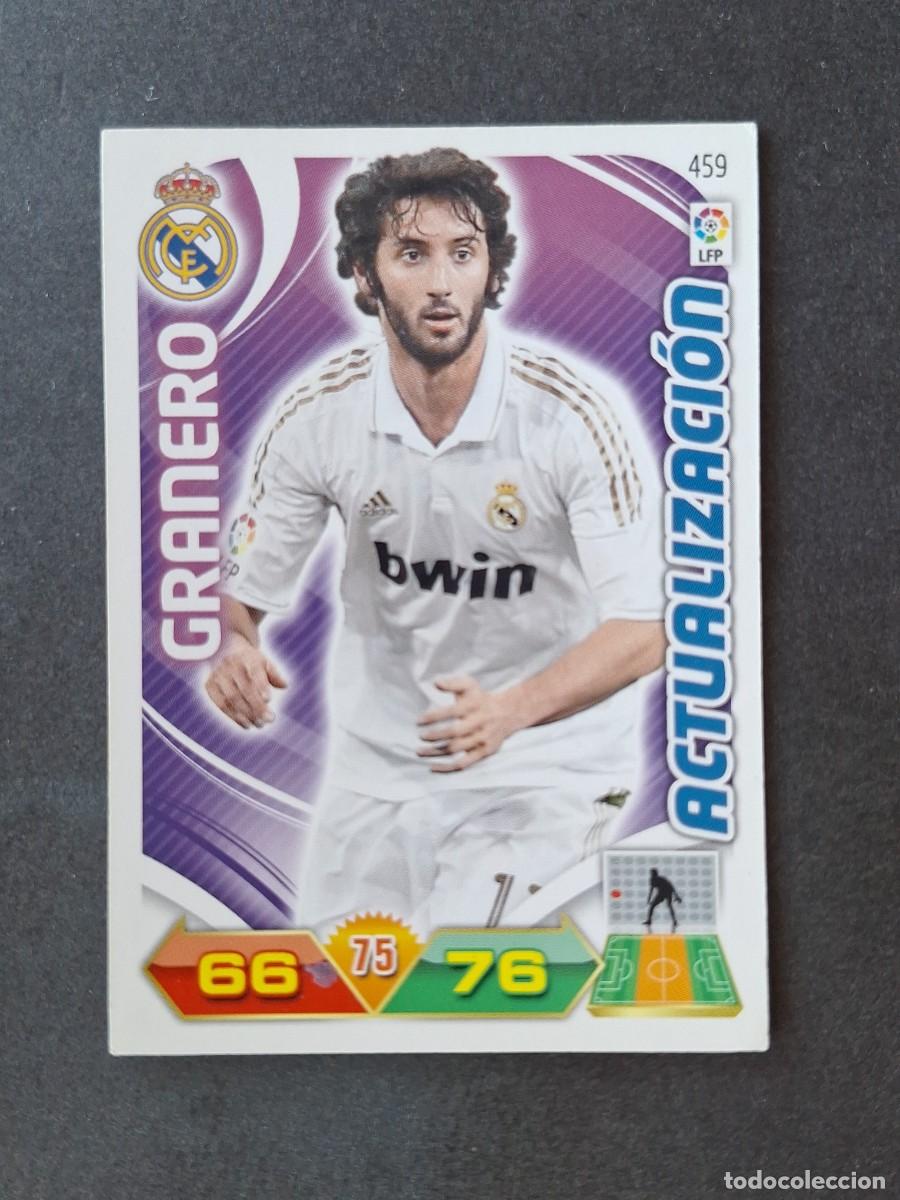 Cromos de f&uacute;tbol: L3 GRANERO REAL MADRID 459 ACTUALIZACION ADRENALYN XL LIGA 2011 2012 11 12 PANINI