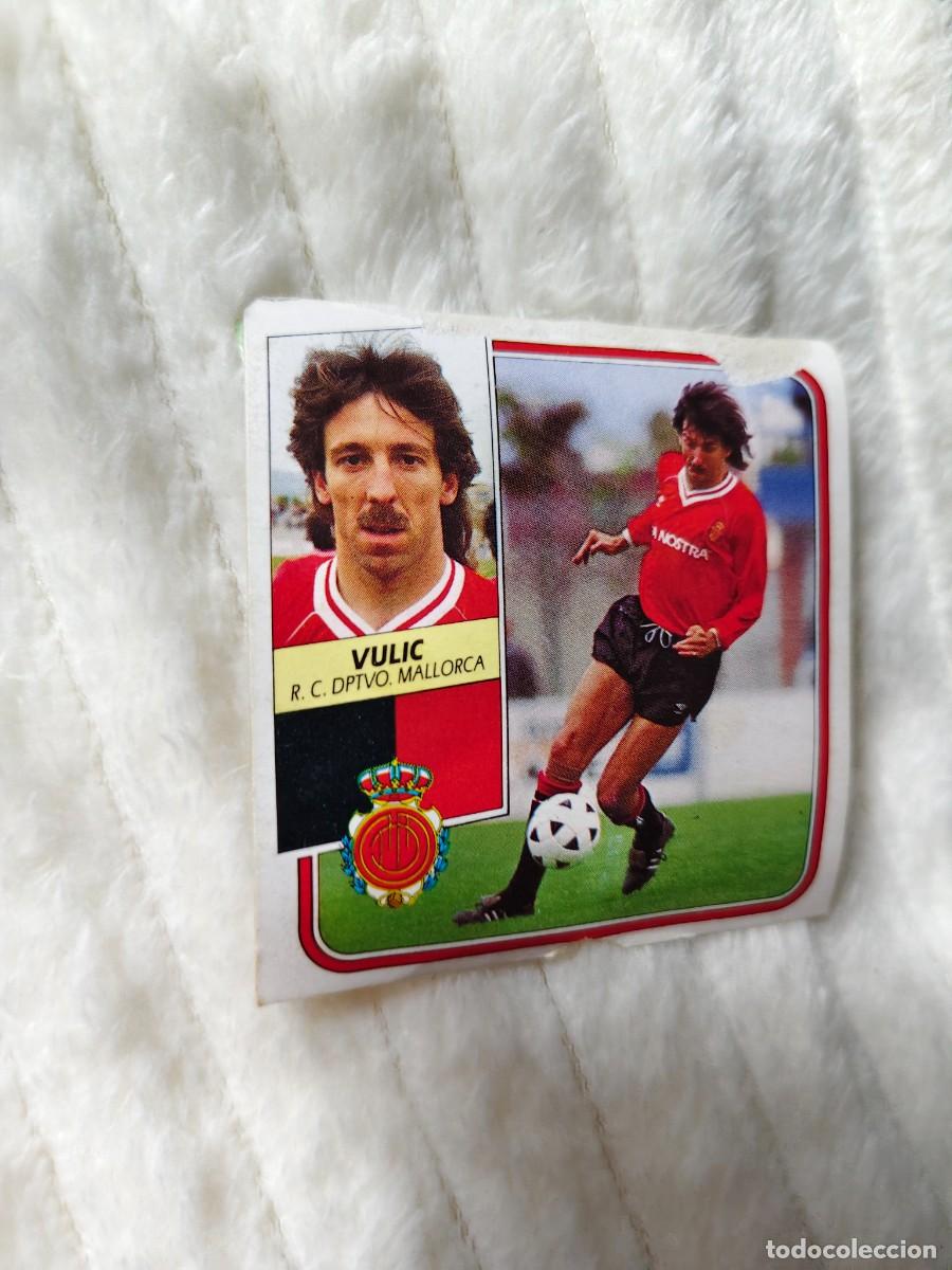 Cromos de f&uacute;tbol: EDICIONES ESTE 89 90 VULIC R.C.D. MALLORCA 1989 1990 DESPEGADO RECUPERADO ALBUM AAQ