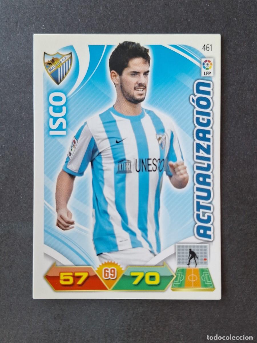 Football Stickers: L3 ISCO MALAGA C. F. 461 ACTUALIZACION ADRENALYN XL LIGA 2011 2012 11 12 PANINI