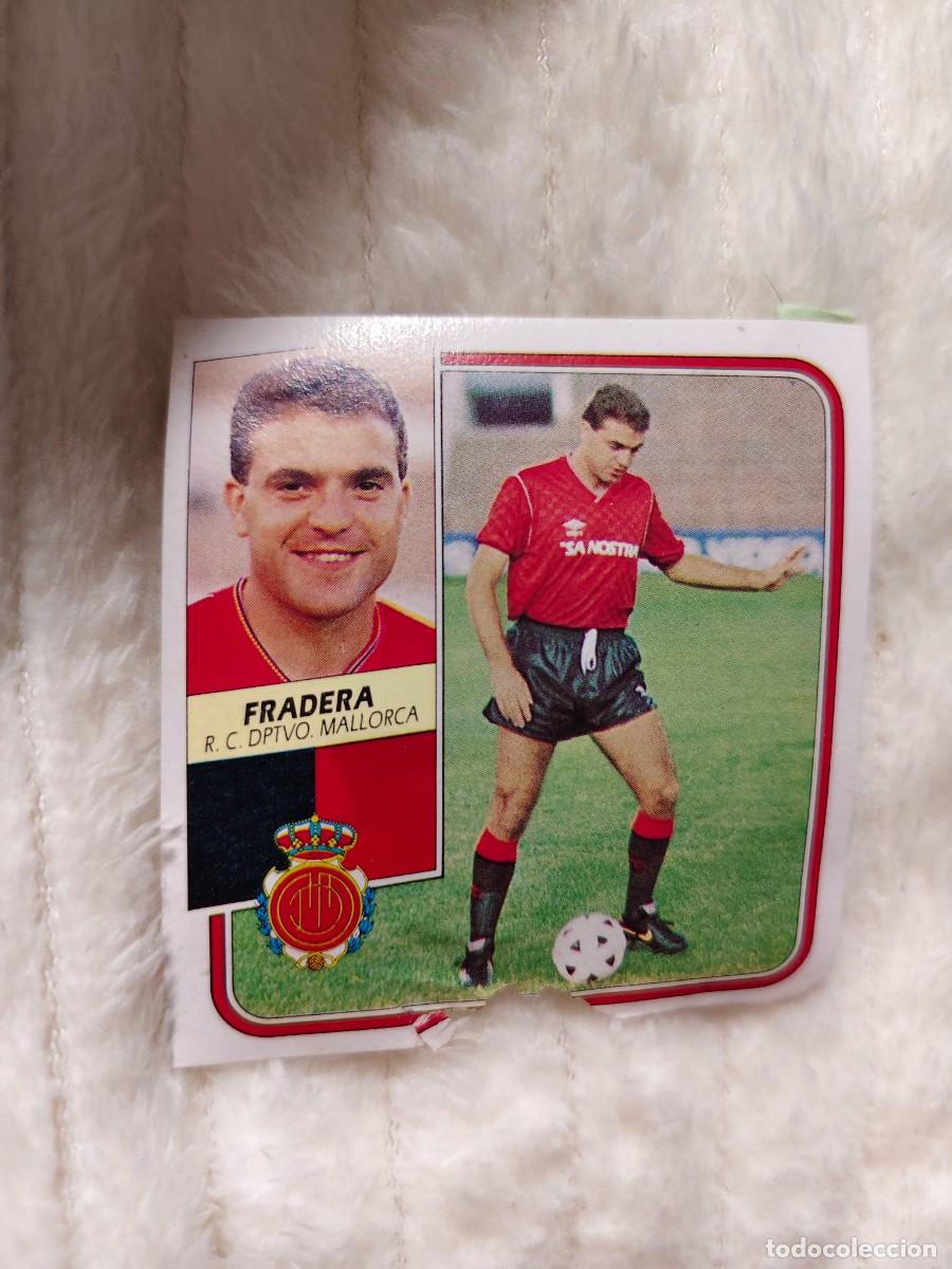Cromos de Futebol: EDICIONES ESTE 89 90 FRADERA (COLOCA) R.C.D. MALLORCA 1989 1990 DESPEGADO RECUPERADO ALBUM AAQ