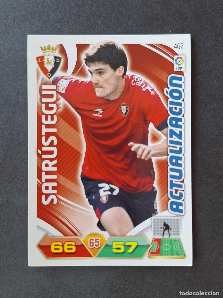 Cromos de f&uacute;tbol: L3 SATRUSTEGUI C. A. OSASUNA 462 ACTUALIZACION ADRENALYN XL LIGA 2011 2012 11 12 PANINI