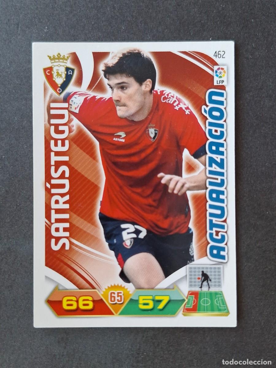 Cromos de f&uacute;tbol: L3 SATRUSTEGUI C. A. OSASUNA 462 ACTUALIZACION ADRENALYN XL LIGA 2011 2012 11 12 PANINI