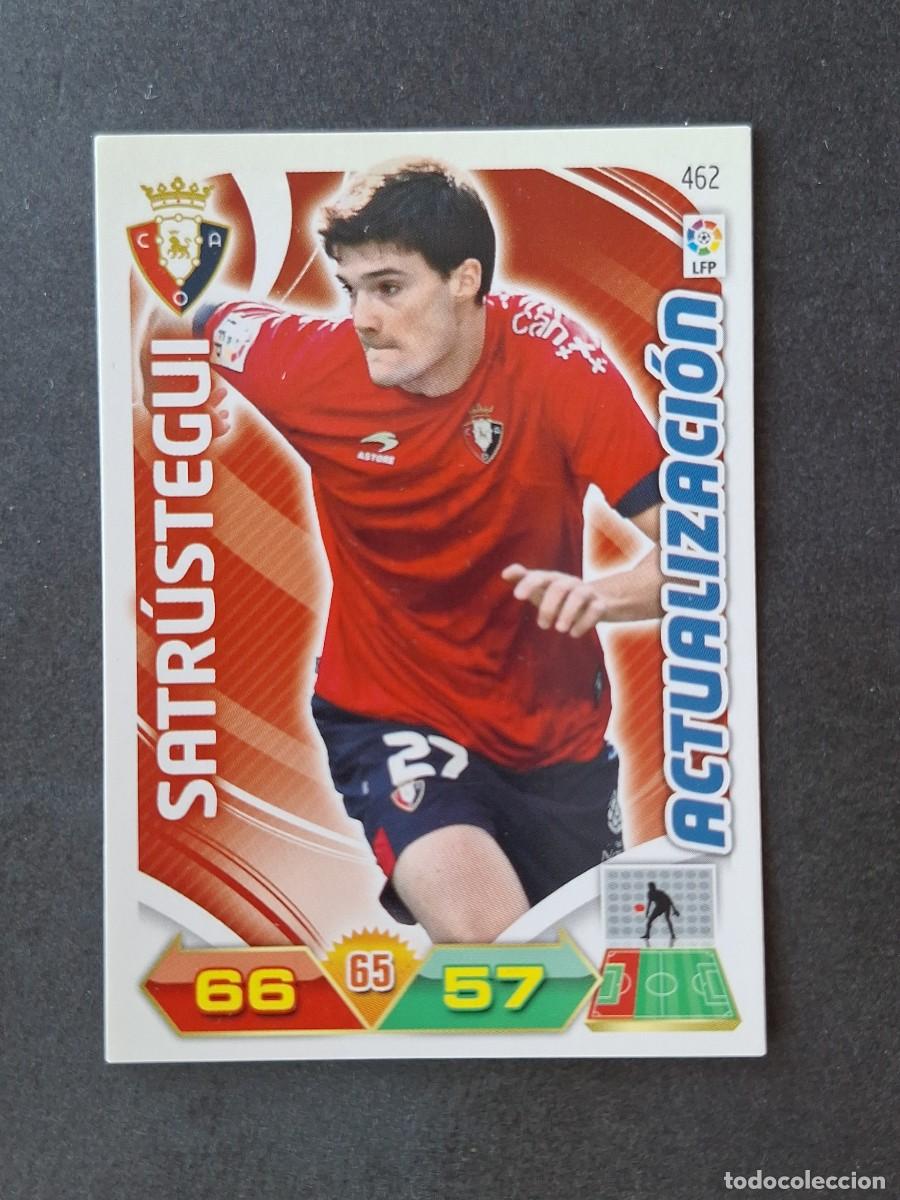 Cromos de f&uacute;tbol: L3 SATRUSTEGUI C. A. OSASUNA 462 ACTUALIZACION ADRENALYN XL LIGA 2011 2012 11 12 PANINI