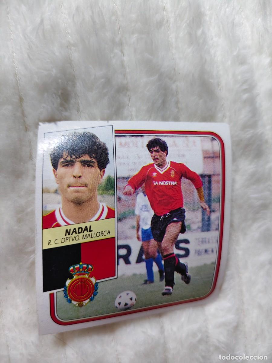 Cromos de f&uacute;tbol: EDICIONES ESTE 89 90 NADAL R.C.D. MALLORCA 1989 1990 DESPEGADO RECUPERADO ALBUM AAQ