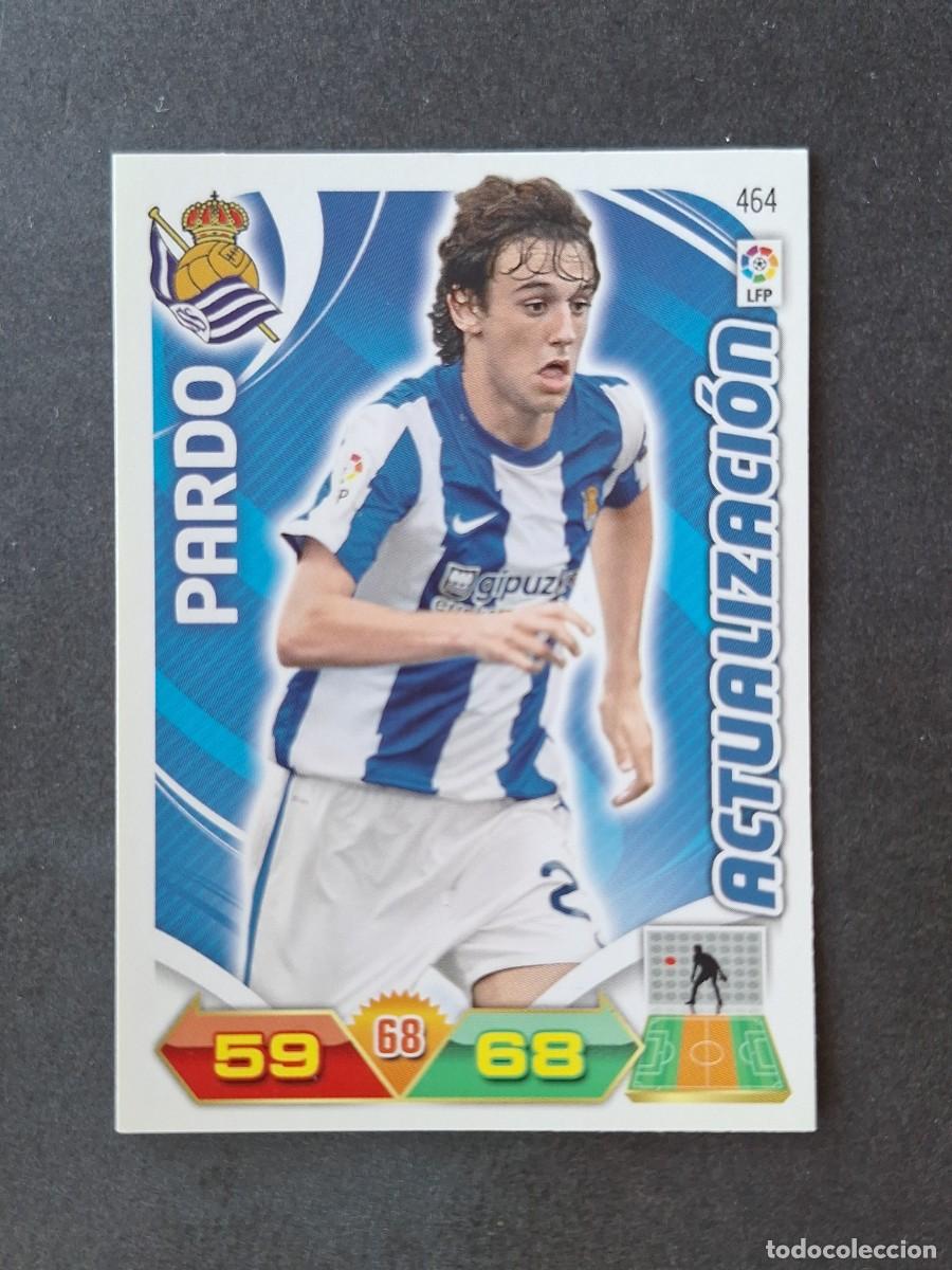 Fu&szlig;ball-Sticker: L3 PARDO REAL SOCIEDAD 464 ACTUALIZACION ADRENALYN XL LIGA 2011 2012 11 12 PANINI
