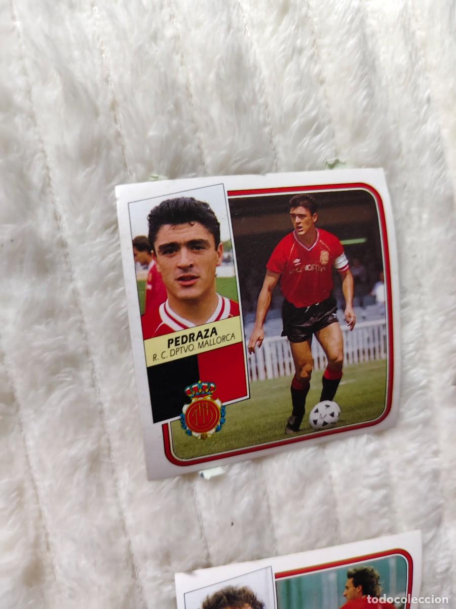 Fu&szlig;ball-Sticker: EDICIONES ESTE 89 90 PEDRAZA R.C.D. MALLORCA 1989 1990 DESPEGADO RECUPERADO ALBUM AAQ
