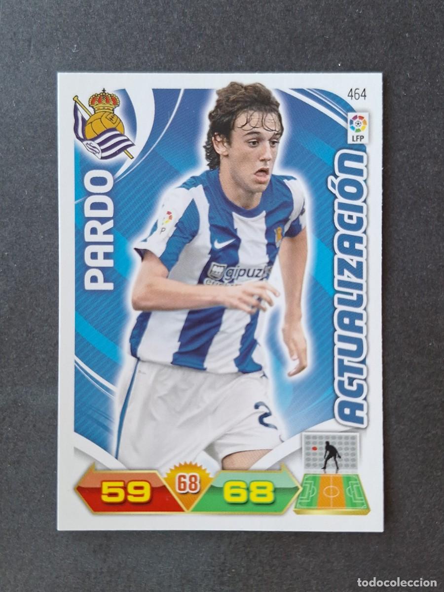 Cromos de f&uacute;tbol: L3 PARDO REAL SOCIEDAD 464 ACTUALIZACION ADRENALYN XL LIGA 2011 2012 11 12 PANINI