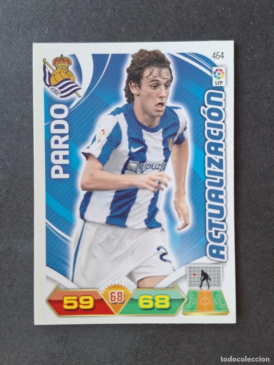 Cromos de f&uacute;tbol: L3 PARDO REAL SOCIEDAD 464 ACTUALIZACION ADRENALYN XL LIGA 2011 2012 11 12 PANINI