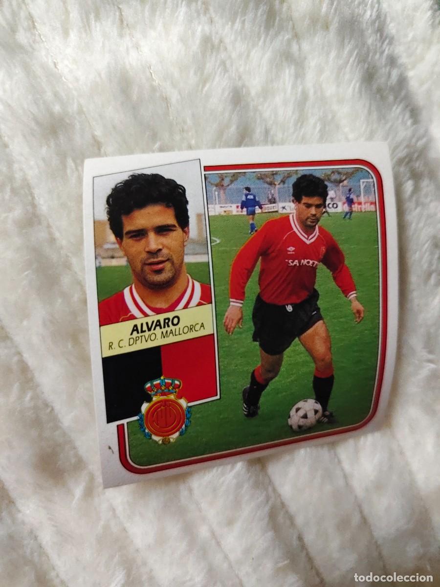 Cromos de f&uacute;tbol: EDICIONES ESTE 89 90 ALVARO R.C.D. MALLORCA 1989 1990 DESPEGADO RECUPERADO ALBUM AAQ