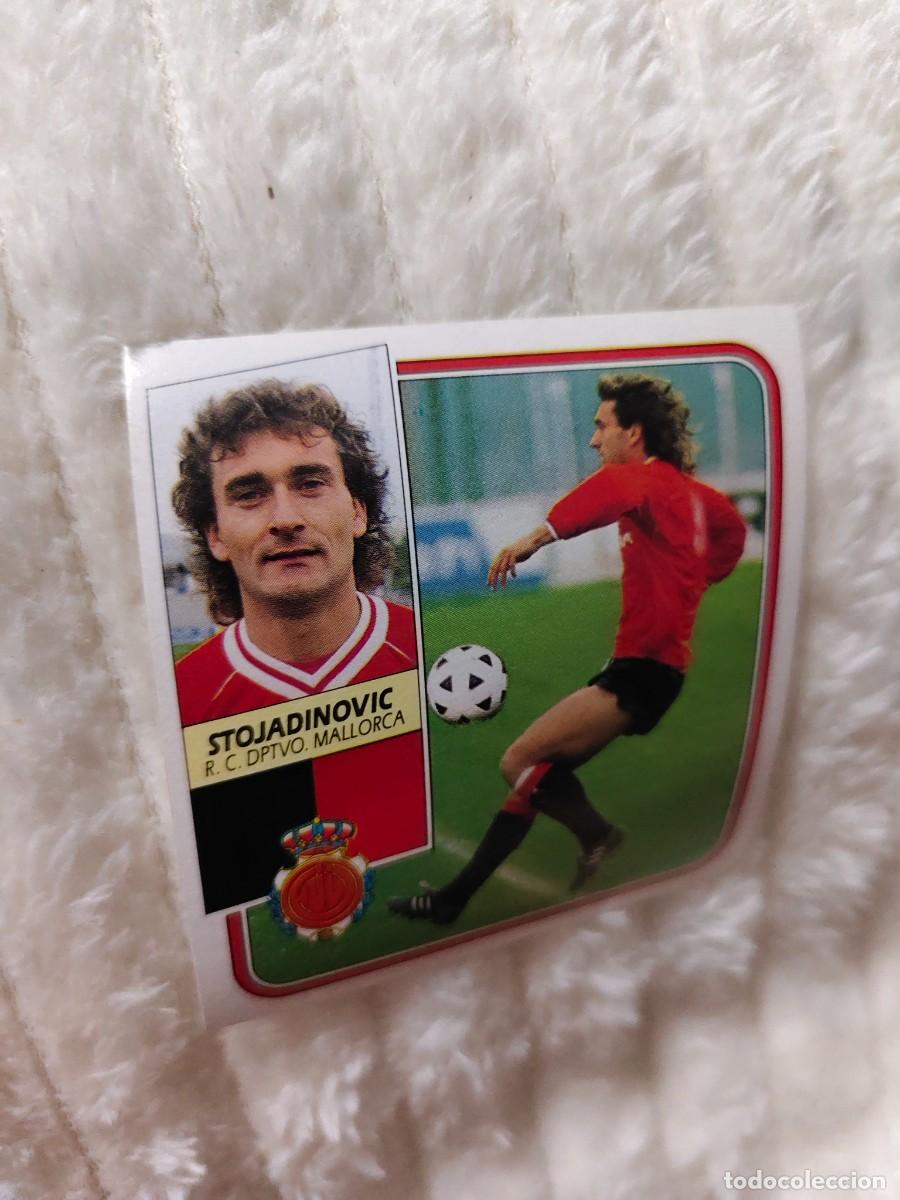 Cromos de f&uacute;tbol: EDICIONES ESTE 89 90 STOJADINOVIC R.C.D. MALLORCA 1989 1990 DESPEGADO RECUPERADO ALBUM AAQ