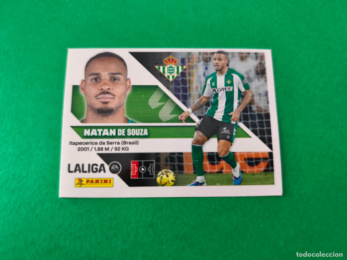 Cromos de f&uacute;tbol: CROMO FUTBOL NATAN REAL BETIS BALOMPIE SIN PEGAR N&ordm; 8 LIGA ESTE 2026-2027/26-27
